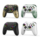 Wireless Gamepad for Nintendo Switch / Pro - Tooth Design - Tbd0603716901 Black Gold