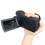Digital Hunting Safety Camera with Handle and Hd Monitoring - Side View