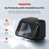 Tempered Protective Film for Insta360 Ace Pro Sports Camera - 1 Set - 1Set - Rear View