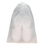 Thickened Non Woven Shoe Storage Bag Portable & Sunscreen - 50Pcs /Pack 24X38Cm Small - Front View