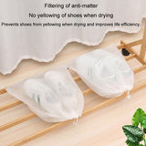 Thickened Non Woven Shoe Storage Bag Portable & Sunscreen - 50Pcs /Pack 24X38Cm Small - Low Angle