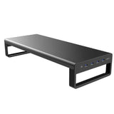 Vaydeer Desktop Monitor Stand with Increased Storage Capacity - Top-Down View