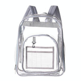 Waterproof Pvc Backpack for Students - Compact and Durable - Purple