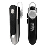 Wireless Bluetooth Earbud for Hands-free Calls and Music - Large Battery - Black - Front View
