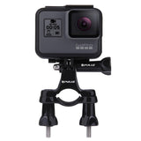 Universal Handlebar Mount for Action Cameras - Jaws Flex Clamp - Rear View