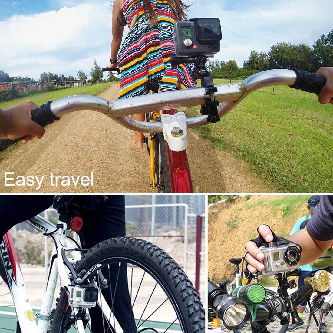 Universal Handlebar Mount for Action Cameras - Jaws Flex Clamp