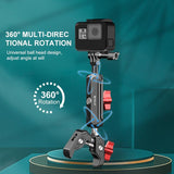 Adjustable Cnc Metal Motorcycle Handlebar Mount - Extra Image