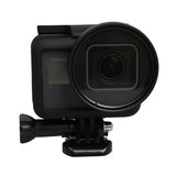 52mm Lens Filter Set for Gopro Hero5 Action Camera - Cpl Uv Nd8 Nd2 Star 8 Fld - Close-Up Angle
