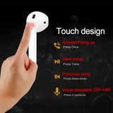 Wireless Charge Full Touch Tws Bluetooth Headset 5.0 - no Code - Low Angle