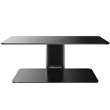 Black Adjustable Desk Stand for Laptop and Monitor - Eda0011511 - Side View