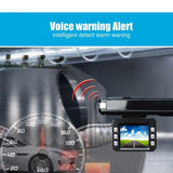 2.0 Lcd Radar Detector Dvr with Laser Gps Logger - Hd 720p 30fps - 45-Degree Angle