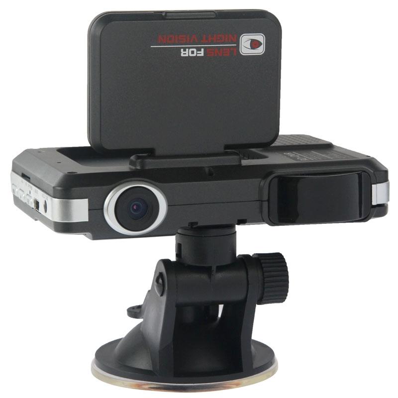 2.0 Lcd Radar Detector Dvr with Laser Gps Logger - Hd 720p 30fps
