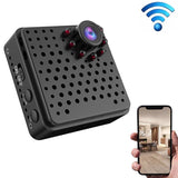 1080P Hd Wifi Mini Security Camera With Wide Angle Motion Detection Night Vision & Tf Card Support - Side View