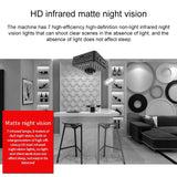 1080P Hd Wifi Mini Security Camera With Wide Angle Motion Detection Night Vision & Tf Card Support - Top-Down View