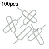 100-pack Sim Card Removal Tool and Pins - Front View