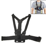 Shoulder Strap Mount - Extreme Sport Elastic Belt for Gopro Hero10 - Front View
