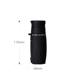Portable Monocular Binoculars With Low-Light Night Vision - 8X25 - 45-Degree Angle