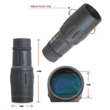 High Definition 8X42 Monocular Telescope - Portable And Professional - 45-Degree Angle