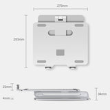 Lightweight Laptop Stand - Aluminum Alloy - 45-Degree Angle