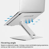 Lightweight Laptop Stand - Aluminum Alloy - Rear View