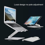 Lightweight Laptop Stand - Aluminum Alloy - Low Angle