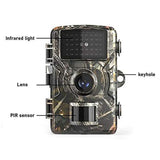 12mp Hunting Camera with 1080p Night Vision and 26 Leds - Side View