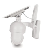 Solar-Powered Wifi Camera With 1080P Hd Pir Alarm Night Vision And Two-Way Audio - Side View