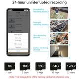 Solar-Powered Wifi Camera With 1080P Hd Pir Alarm Night Vision And Two-Way Audio - 45-Degree Angle