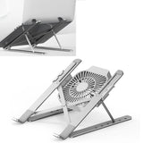Adjustable Laptop Stand - Portable Folding Heat Dissipation Desktop Holder - Front View