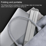 Adjustable Laptop Stand - Portable Folding Heat Dissipation Desktop Holder - Low Angle