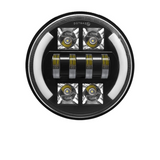 Car 7 Inch Dc9 - 30V Led Headlight Modification Accessories For Jeep Wrangler - Front View