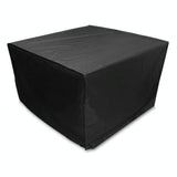 Outdoor Furniture Set Cover - Anti-uv Waterproof Dust-proof 210d Oxford Cloth Folding 126x126x74cm Black