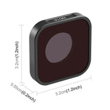 Universal Action Camera Lens Filter for Gopro Hero Models - Side View