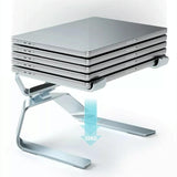 Aluminum Laptop Stand for Tablets with Heat Dissipation - Top-Down View