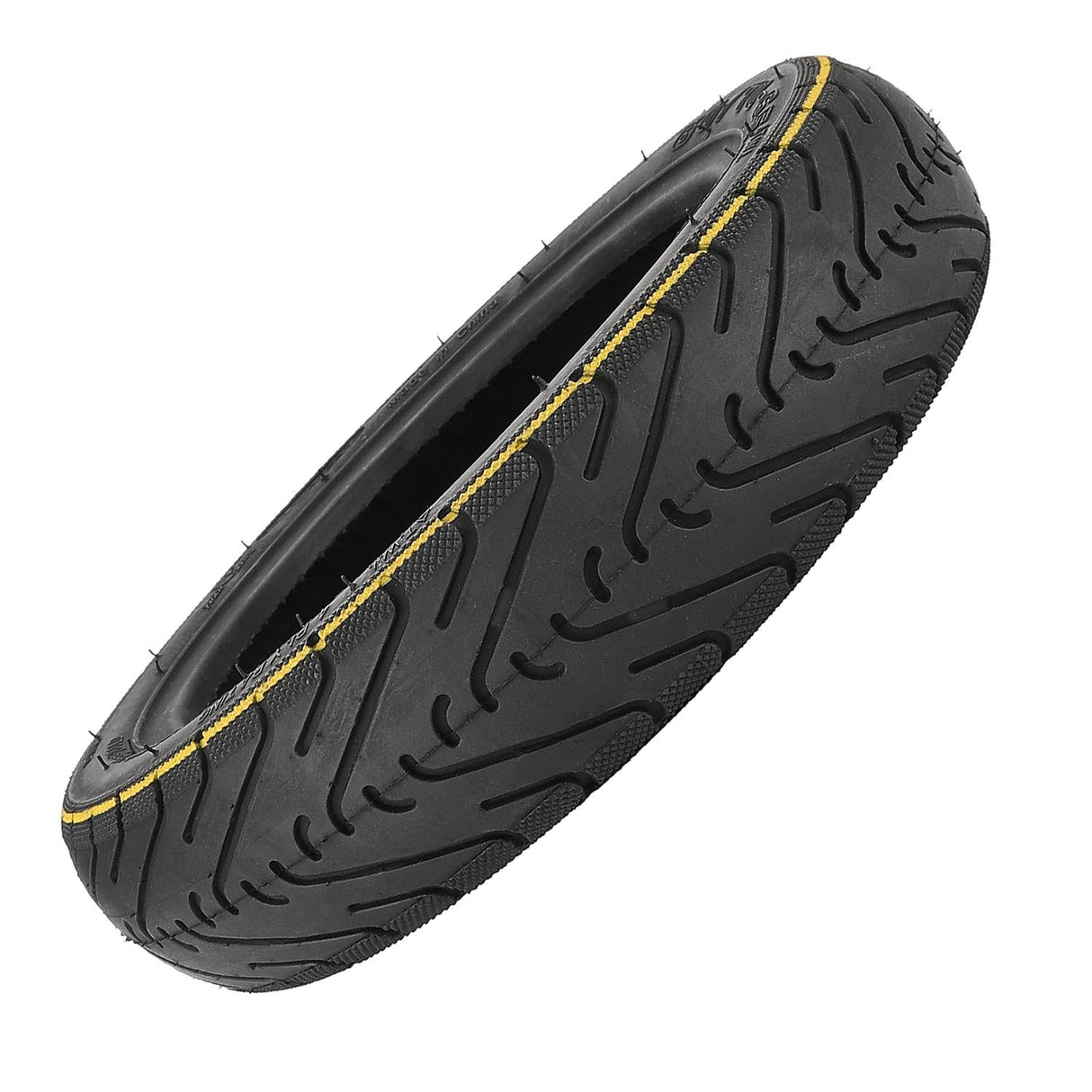 Electric Scooter with 10 Striped Vacuum Tire for Ninebot Max G30 Series