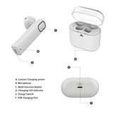 Bluetooth Wireless Earbuds for Smartphones - In-ear - Rear View