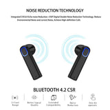 Bluetooth Wireless Earbuds for Smartphones - In-ear - Close-Up Angle