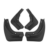For Mercedes-Benz E-Class 2016-2023 4Pcs / Set Car Auto Soft Plastic Splash Flaps Fender Guard - Front View