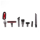 7-piece Wireless Vacuum Cleaner Brush Set for Dyson V6 - Front View