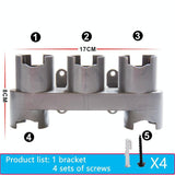 Vacuum Cleaner Base Bracket for Dyson V6 V7 V8 V9 V10 Storage - 45-Degree Angle