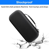 Portable Hardshell Travel Bag for Sony Playstation Remote Player - Close-Up Angle