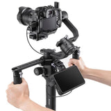 Universal Monitor Mount for Dji Ronin s / Sc - Adjustable - Top-Down View