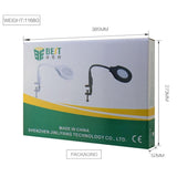 Adjustable Led Desk Magnifier Lamp for 220v Voltage - 45-Degree Angle