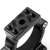 Microphone Mount for Smooth 4 Handle Gimbal Stabilizer - Hot Shoe Adapter Ring - Rear View