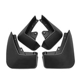 For Jaguar E-Pace 2018-2023 4Pcs / Set Car Auto Soft Plastic Splash Flaps Fender Guard - Front View