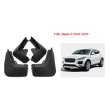 For Jaguar E-Pace 2018-2023 4Pcs / Set Car Auto Soft Plastic Splash Flaps Fender Guard