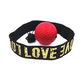 4-In-1 Head-Mounted Boxing Ball Set For Speed Training And Reaction - Top-Down View