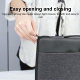 Waterproof Portable Handbag For 14 Laptops - Oxford Cloth - Top-Down View