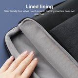 Waterproof Portable Handbag For 14 Laptops - Oxford Cloth - Rear View