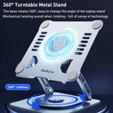 Lenovo Laptop Cooling Stand - Rotating Y90 - Side View
